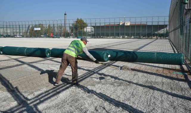 Atıcılar'da 3 nolu saha yenileniyor