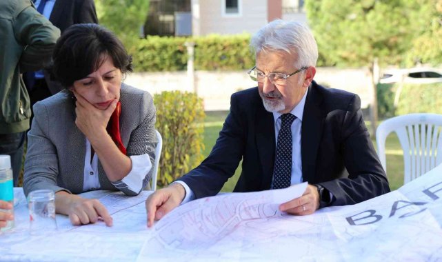 Başkan Erdem Barış sakinleriyle buluştu