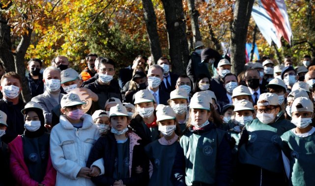 Bin 500 fidan toprakla buluştu