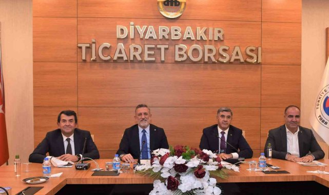 Bursa iş dünyası temsilcileri Diyarbakır'da