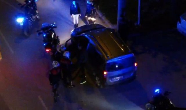 Bursa'da ''drone" destekli asayiş uygulaması