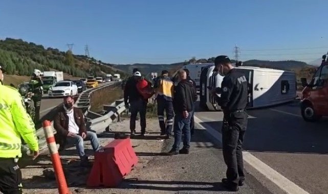 Bursa'da çevre yolundaki kazada can pazarı: 10 yaralı