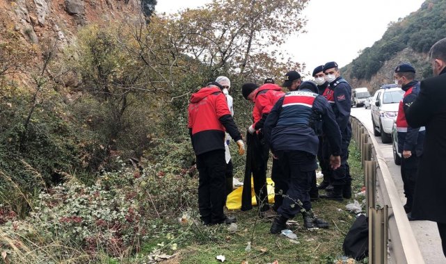 Bursa'da dere kenarında erkek cesedi bulundu