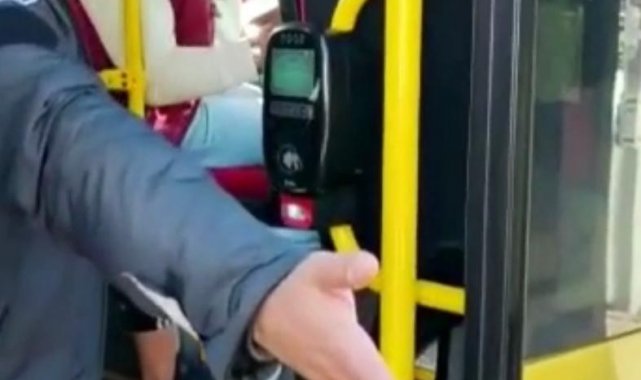 Bursa'da engelli bir kişi özel halk otobüsüne alınmadı