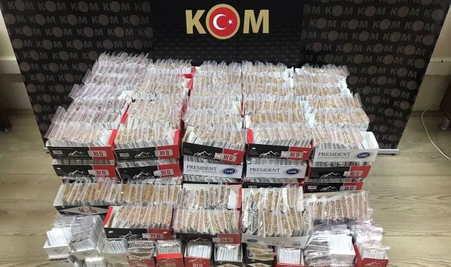 Bursa'da kaçak alkol ve tütün operasyonu