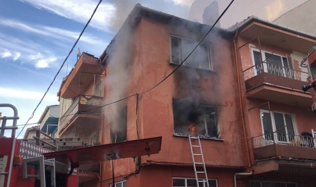 Bursa'da korkutan yangın..