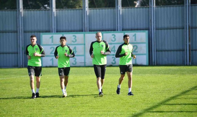 Bursaspor, Gençlerbirliği maçı hazırlıklarına başladı