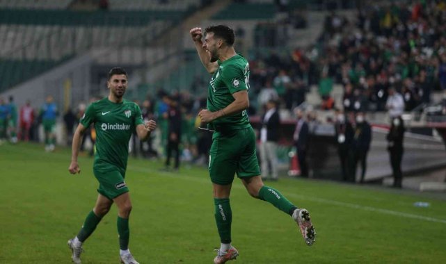 Bursaspor'da en çok skora Massimo Bruno etki etti