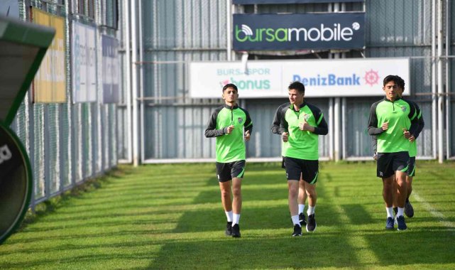Bursaspor'da Kocaelispor maçı hazırlıkları başladı