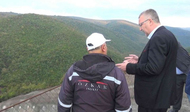 Karacabey'in en önemli projelerinden Gölecik Barajı'nda çalışmalar sürüyor