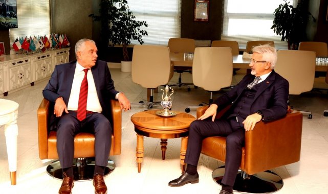 Kardeş şehir Manyas'tan Nilüfer'e ziyaret