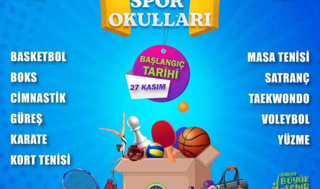 Kış Spor Okulları 27 Kasımda başlıyor