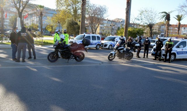 Mudanya'da emniyet kemeri uygulaması