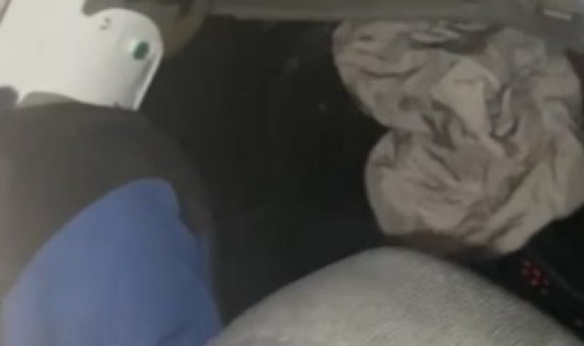 Otomobil takla attı, yolda can pazarı yaşandı