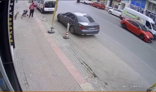 Otomobilin altında kalan çocuktan sevindiren haber
