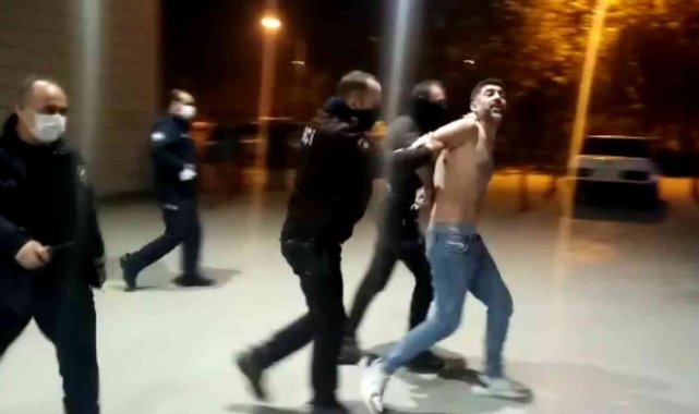 Saldırgan şahıs böyle etkisiz hale getirildi