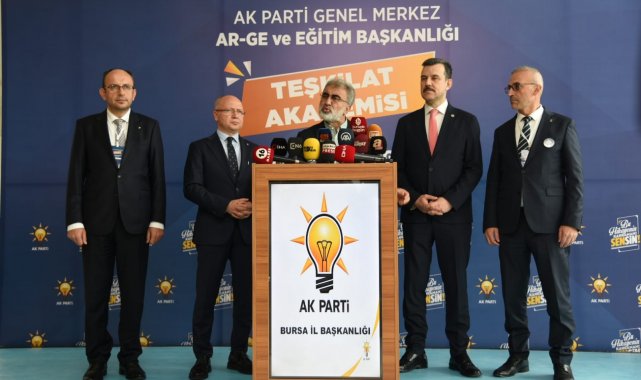 Taner Yıldız: "Cumhurbaşkanımız Recep Tayyip Erdoğan'la beraber yaptığımız bir ekip çalışmasıdır"