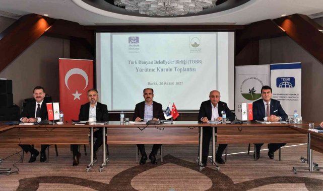 Türk Dünyası Belediyeler Birliği Osmangazi'de toplandı