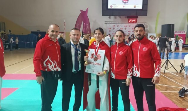 Yıldırımlı sporcu Avrupa üçüncüsü