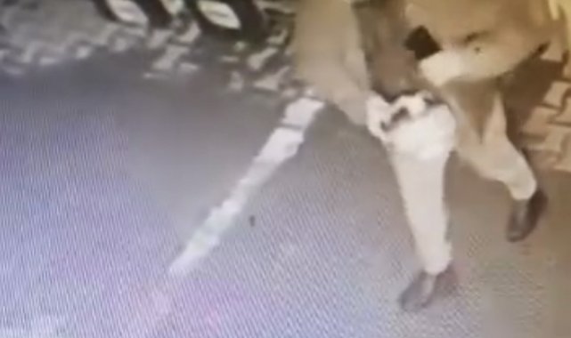 'Telefonla konuşuyormuş' gibi yaptı, tüp çalıp kayıplara karıştı