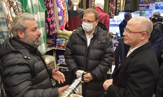 AK Parti kadroları Bursa'da sıkılmadık el, çalınmadık kapı bırakmıyor