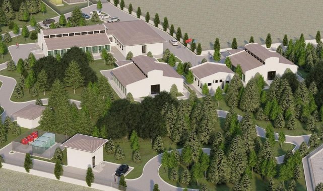 Can dostları için modern tesis