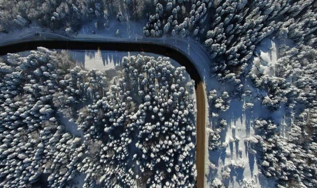 Uludağ'da kartpostallık görüntüler