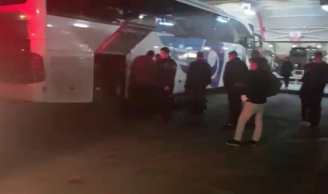 Yolcu otobüsüne bir saat rötar yaptıran operasyon