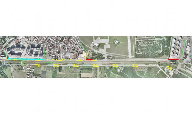 Yunuseli Bulvarı'nda trafik düzenlemesi