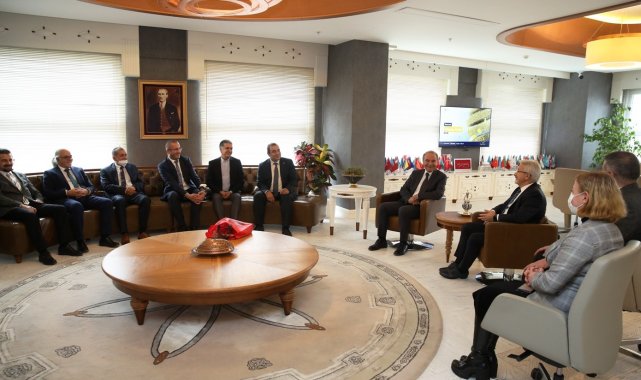 Arguvan'dan Nilüfer'e dostluk ziyareti