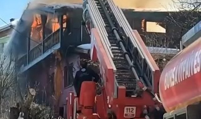 Bursa'da iki farklı mahallede çıkan yangın korkuya neden oldu - Bursa Haberleri