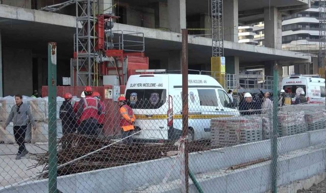 Bursa'nın en büyük inşaat projesinde şok ölüm - Bursa haberleri