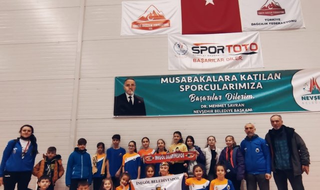Küçük dağcılar kürsüleri fethetti - Bursa Haberleri