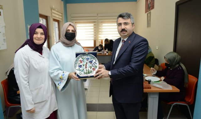 Başkan Yılmaz'dan YILMEK'e Ziyaret