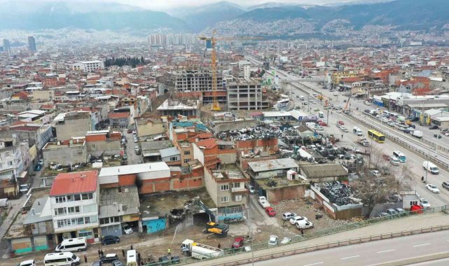 Beşyol'a değer katacak yıkımlar sürüyor