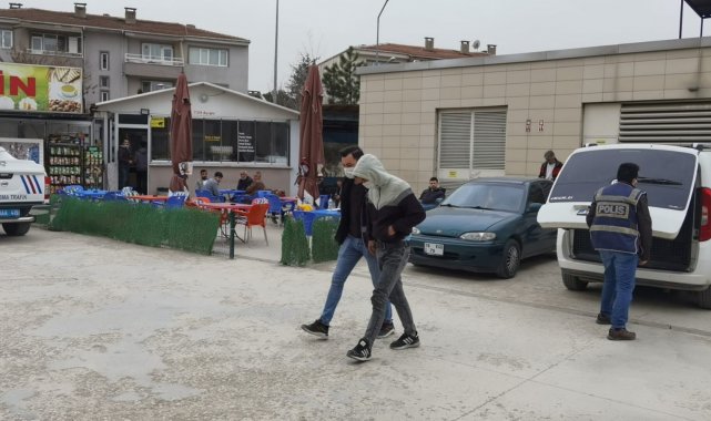 Bursa'da polisin yakaladığı magandalardan pişkin ifade, '' Gençlerin hevesine karışmayın''