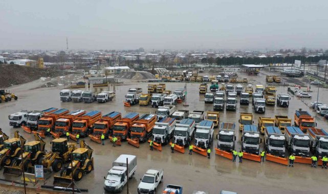Büyükşehir'de kar alarmı