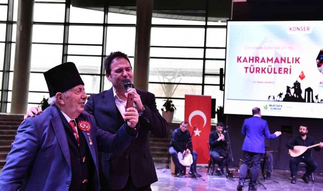 Kahramanlık türküleri coşturdu