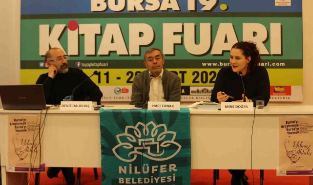 Kitap Fuarı'nda ödüllü Bursa araştırmaları konuşuldu