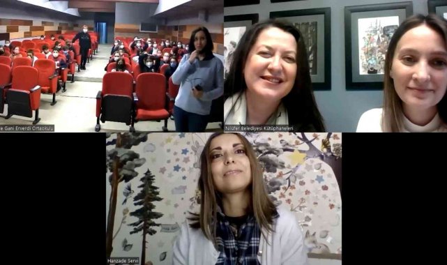Nilüfer'de çocuklarla online kitap söyleşileri