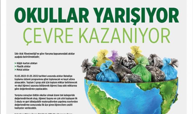 Osmangazi'de öğrenciler çevre için yarışacak