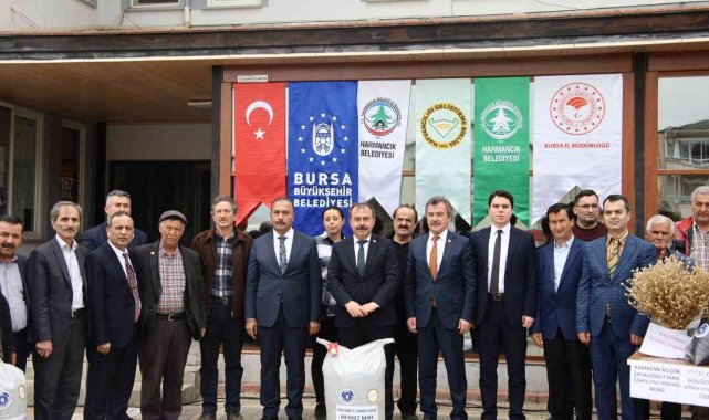 Bursa'da çiftçiye çörek otu tohumu desteği