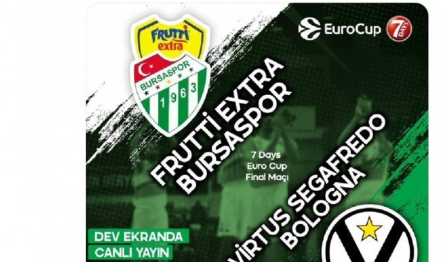 Bursaspor'un final maçı dev ekranda izlenecek