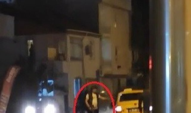 Silahlı ve tekme tokatlı kavga kameralarda