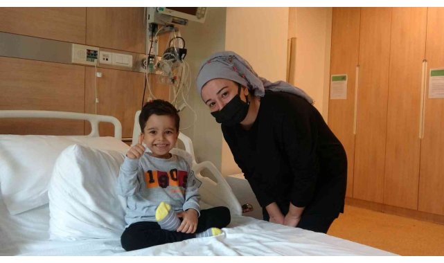 5 yaşındaki Çınar'a annesinden en anlamlı hediye