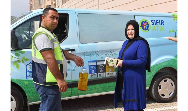 Atık dönüşümüne Yıldırımlı kadınlardan destek