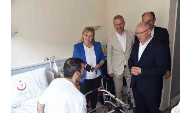 Başkan Gürkan'dan anlamlı ziyaret