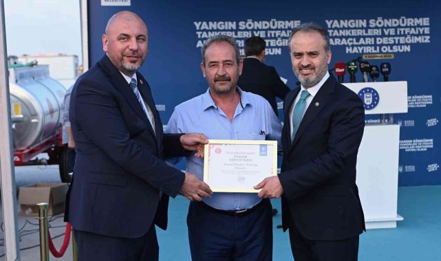 Bursa, yangına karşı artık daha güvenli