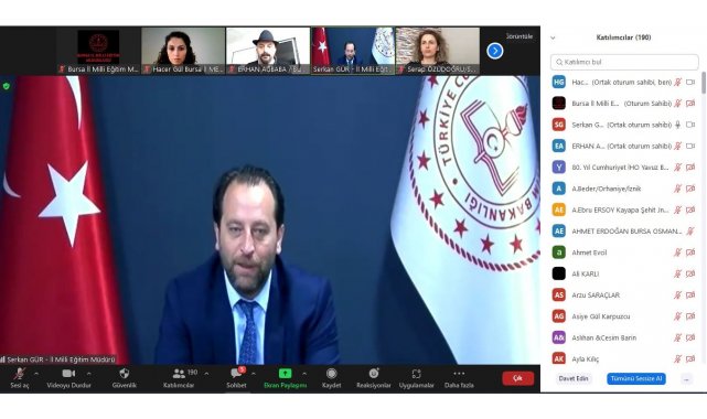 İl Milli Eğitim Müdürü Serkan Gür, LGS tercihleri öncesinde rehber öğretmenlerle bir araya geldi