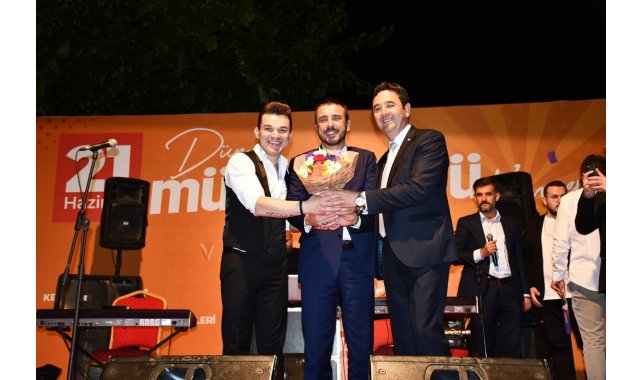 Kestel'de müzik coşkusu sokaklara taştı